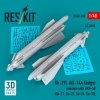 RESKIT RS48-0600 Kh-29L (AS-14A Kedge) missiles with AKU-58 (2 pcs) (Su-17, Su-25, Su-24, Su-30) (3D Printed) (1/48)